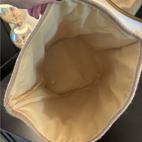 Gorgeous Jute Bag with Ties - Picture 4 of 6